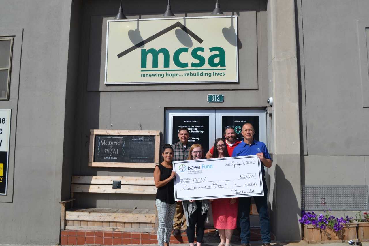 Mcsa Receives 10 000 Bayer Fund Grant For Food Pantry Discover