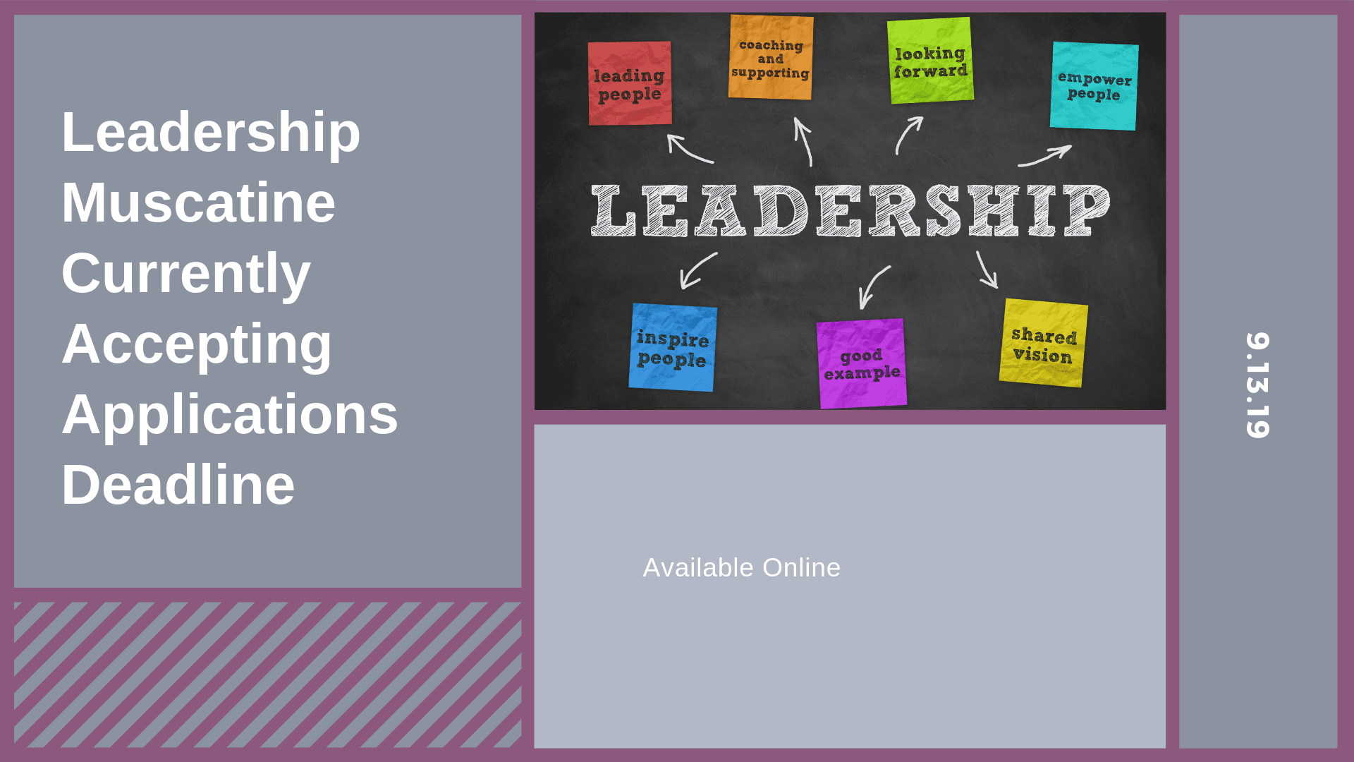 Leadership Muscatine Currently Accepting Applications Deadline