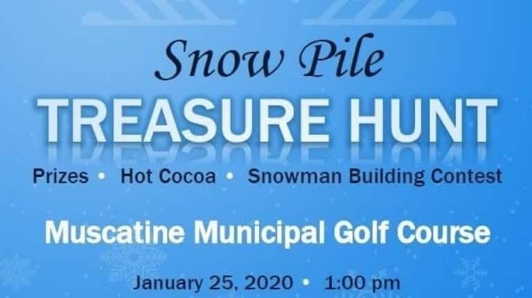 Snow Pile Treasure Hunt scheduled for January 25 at Golf Course