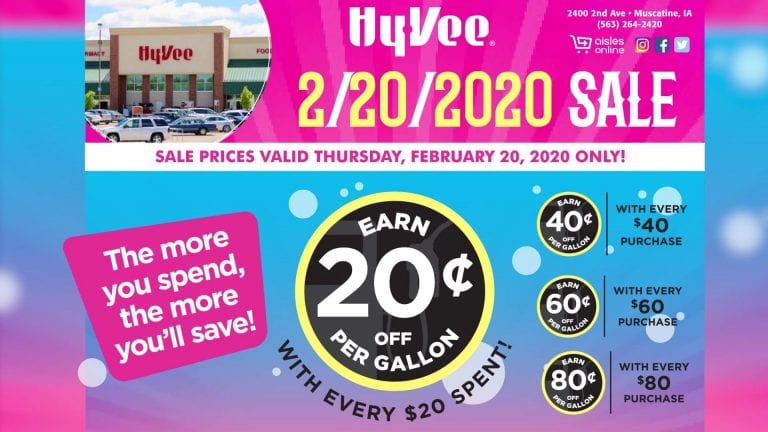 More You Spend, More You Save at Hy-Vee | 2/20/2020