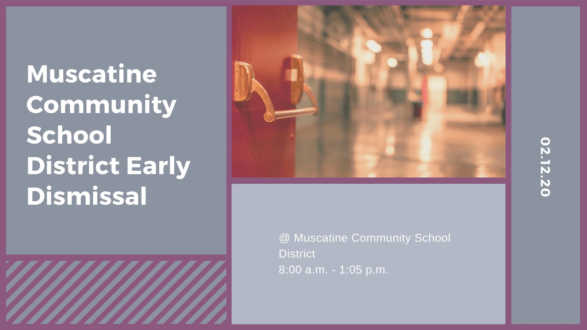 Muscatine Community School District Early Dismissal