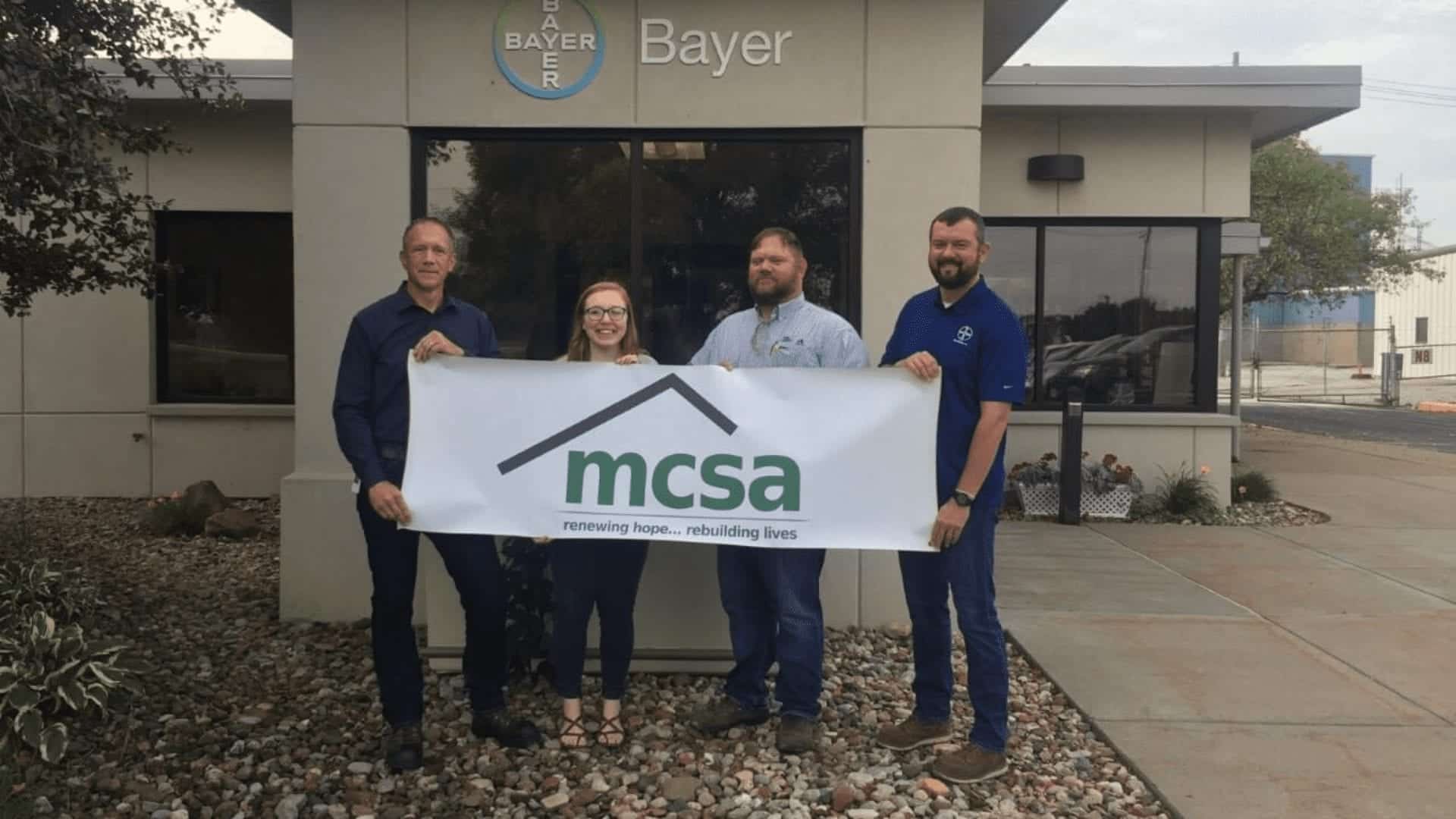 MCSA receives donation from Bayer Fund