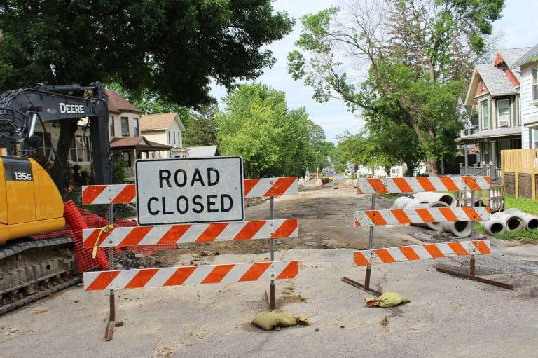 8th Street to be closed Cedar to Broadway starting May 11