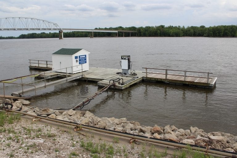 Riverfront gas dock closing for the season on September 7