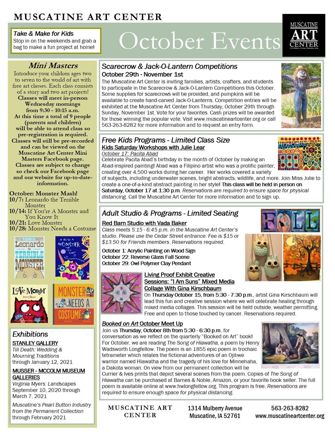 MCSD Provided-Muscatine-Art-Centers-October-Newsletter