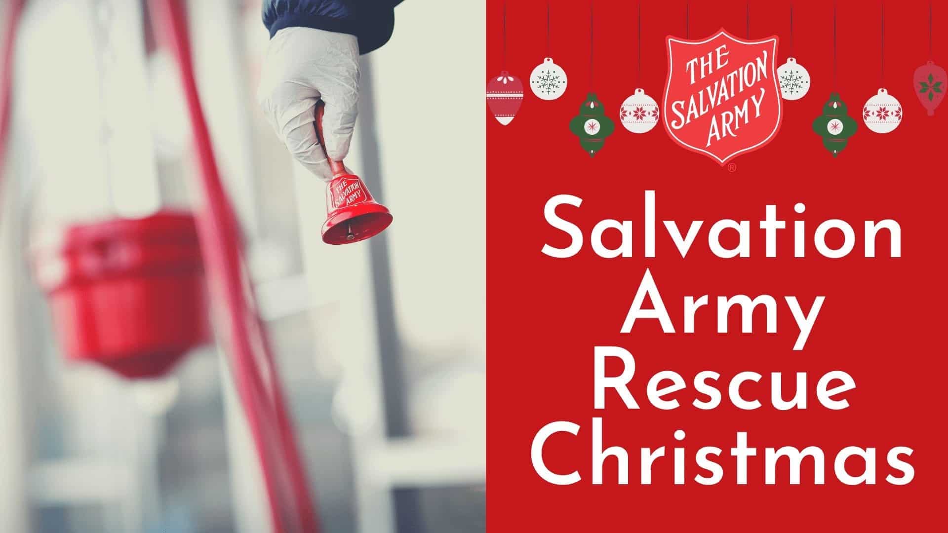 salvation army christmas rescue campaign plans