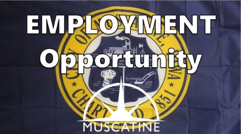 Part-time, full-time positions are available with the City