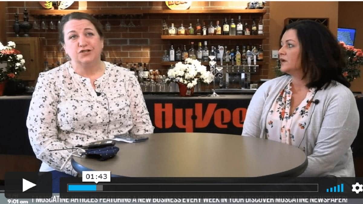 Muscatine Today Show with Ashley joined by Nichole Sorgenfrey