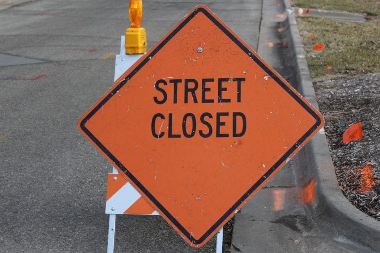 Logan Street to be closed to traffic Thursday (April 22) morning