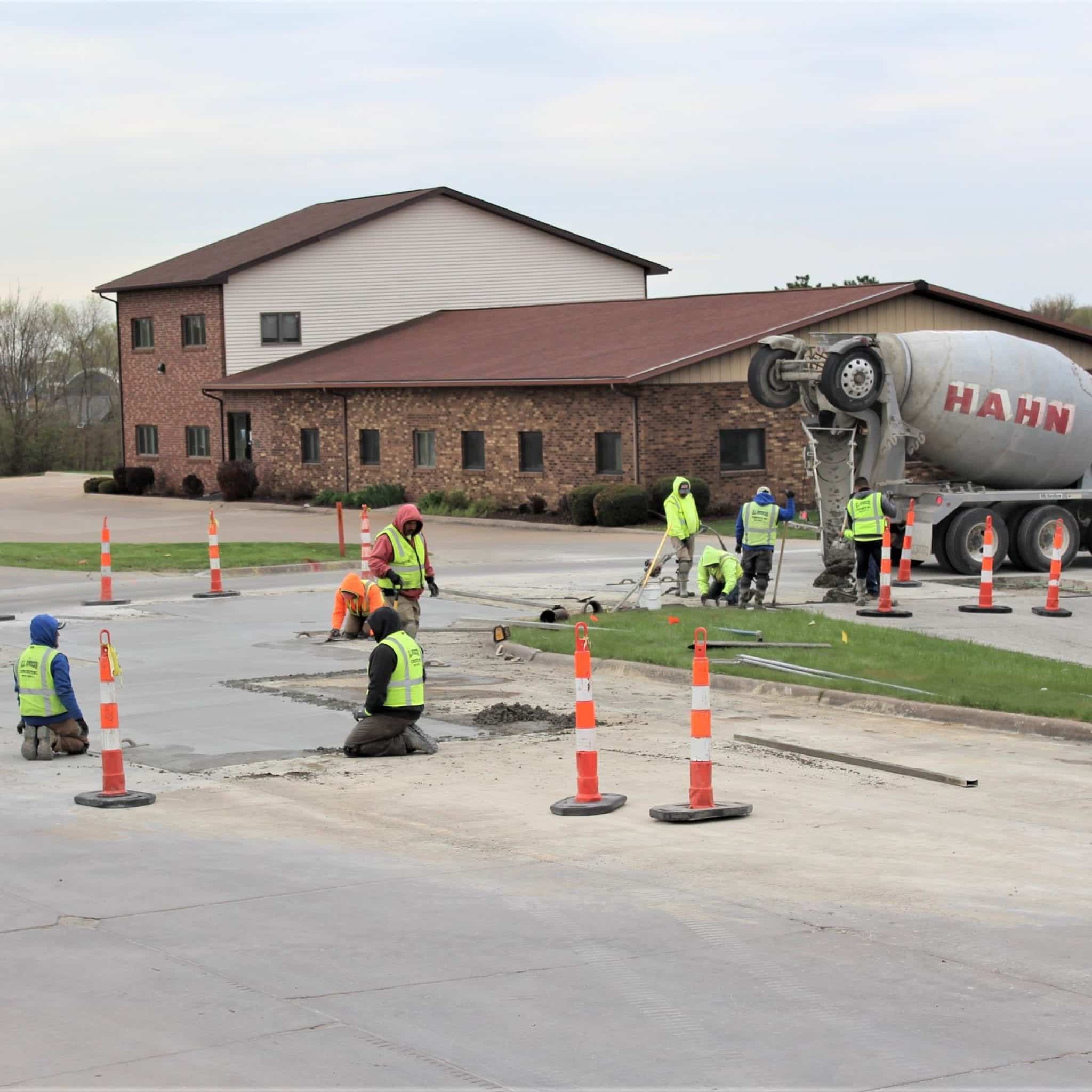 Two street sections are added back into full depth patching project list