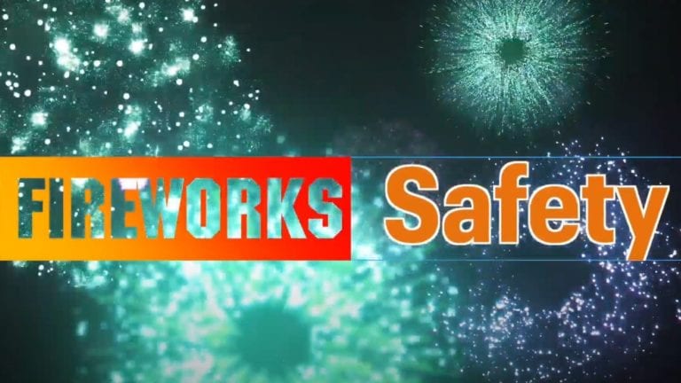 Fire Marshal provides advice on fireworks safety in video message