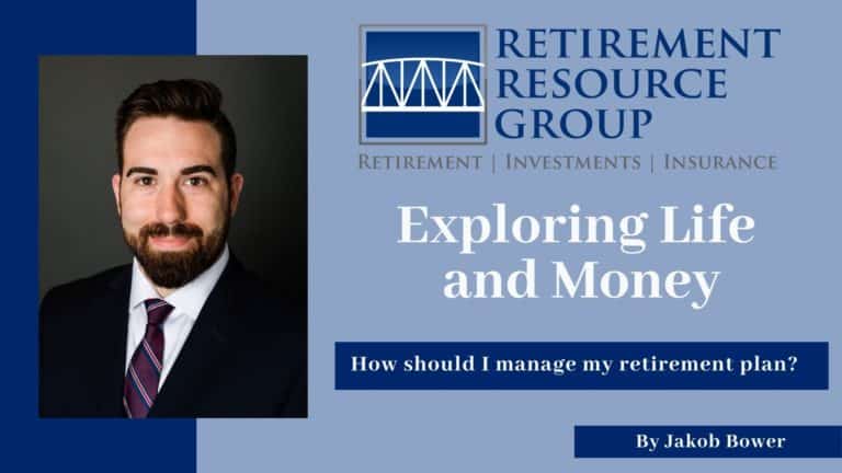 How should I manage my retirement plan?