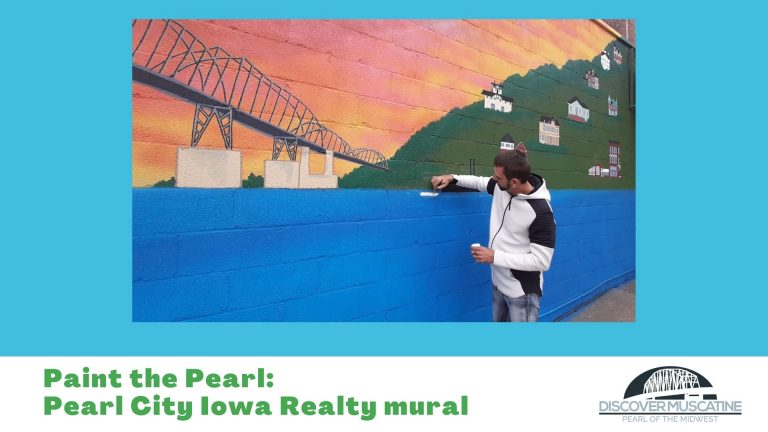 Paint the Pearl: Pearl City Iowa Realty mural