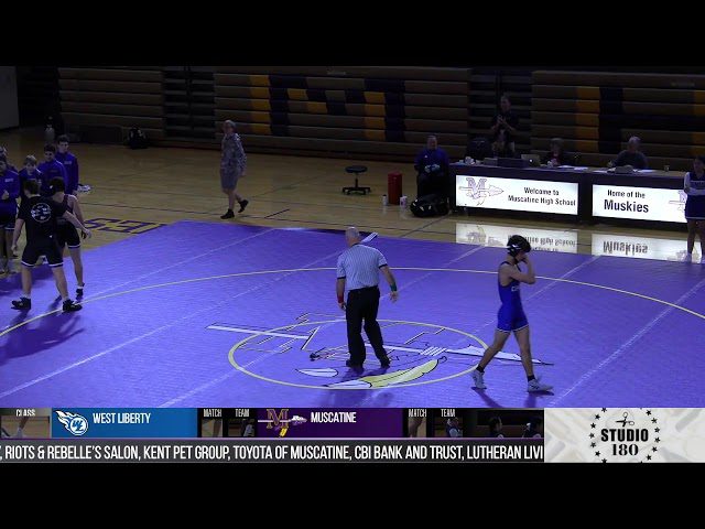 Muskie Boys Wrestling Triangular with Highland and West Liberty | Live Broadcast 12-13-21