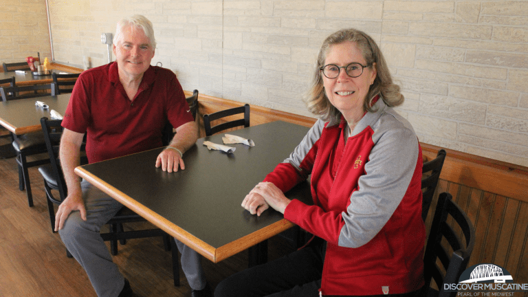ISU Pres. Wendy Wintersteen meets with Sen. Mark Lofgren