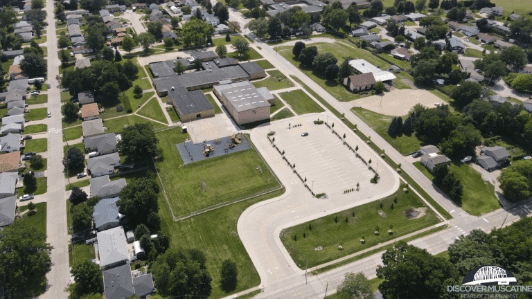 Muscatine Police arrest suspect outside of McKinley School