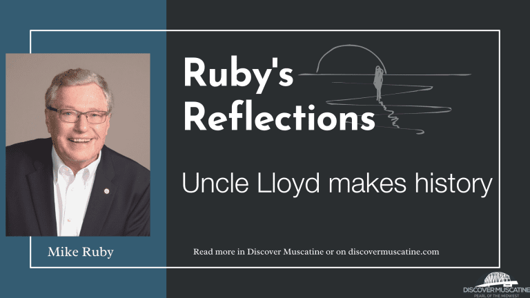 Uncle Lloyd makes history