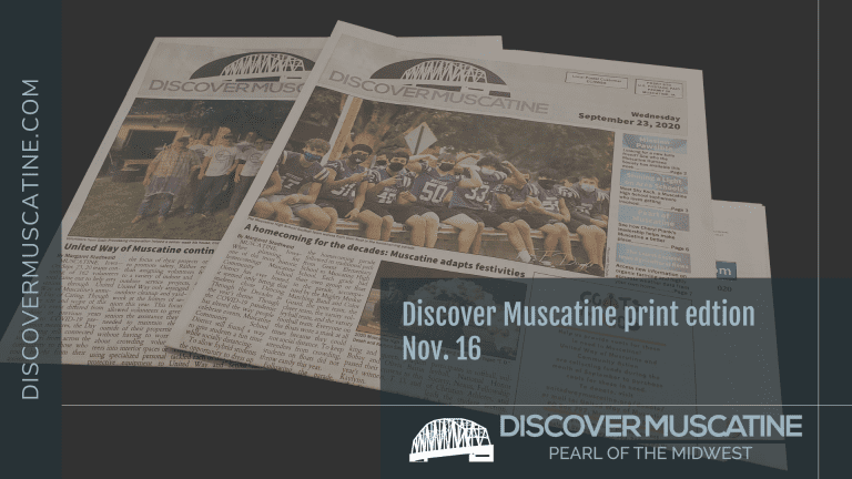 Discover Muscatine print edition Nov. 16, 2022