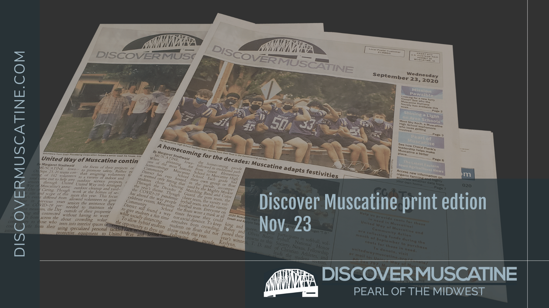 Discover Muscatine print edition, Nov. 23, 2022