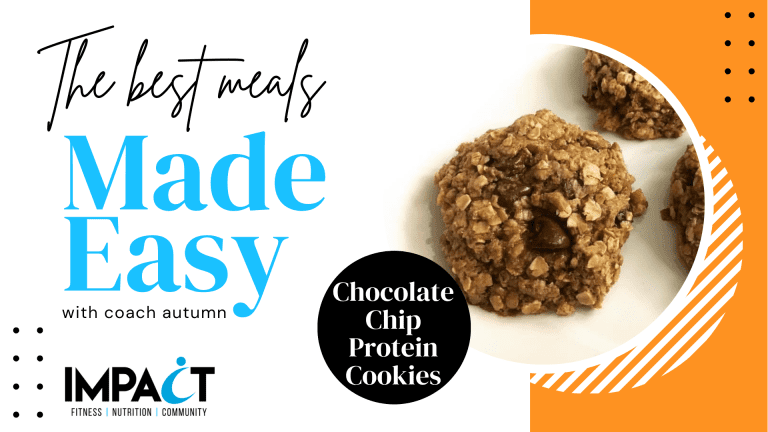 Chocolate chip protein cookies
