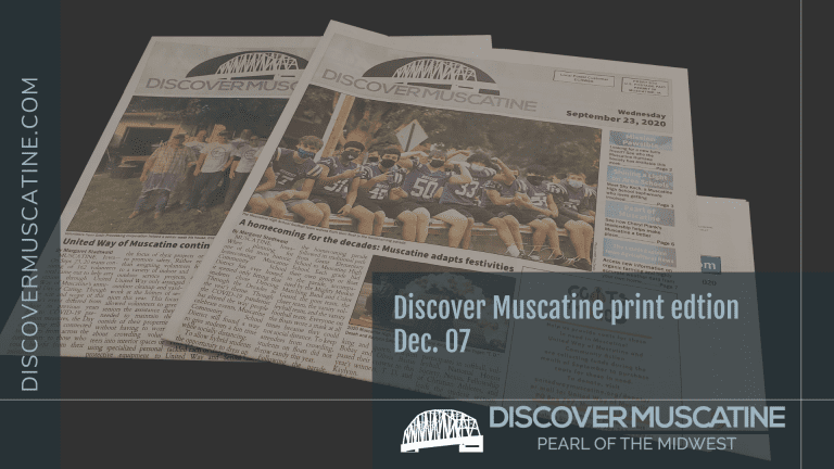 Discover Muscatine print edition Dec. 7, 2022