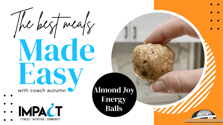 Almond Joy energy balls