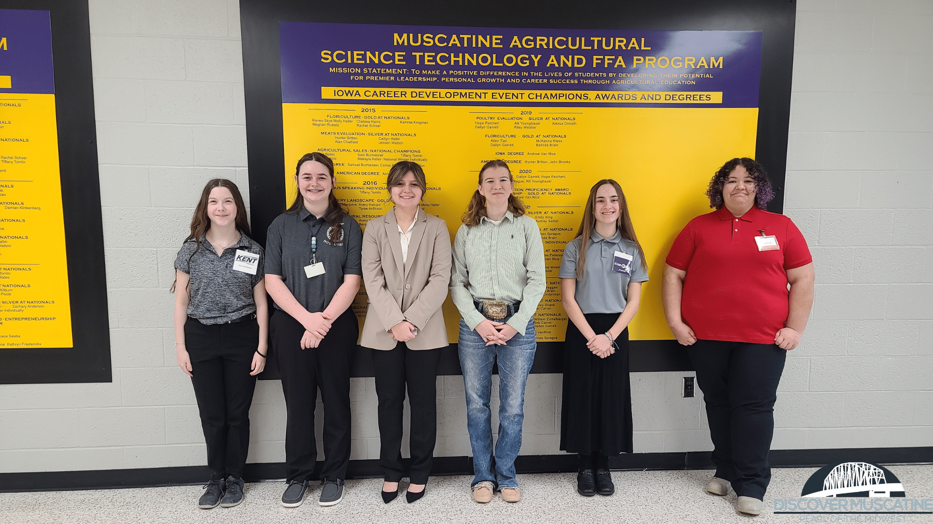 Muscatine FFA hosts district contests