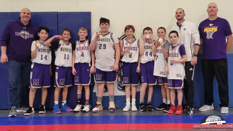 Next Level Muskie Basketball team earns first place