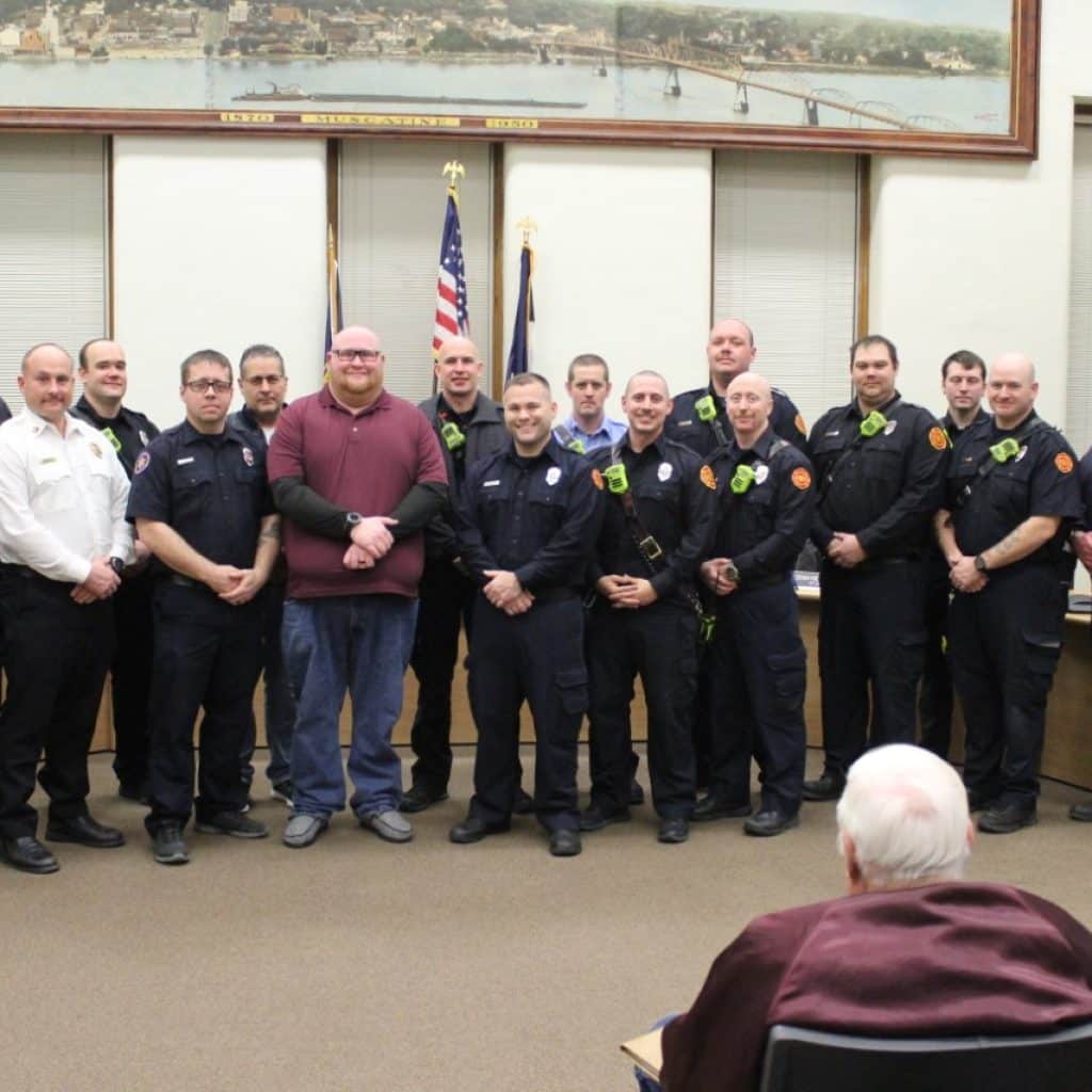 Ben Eversmeyer honors firefighters who saved his life | Discover Muscatine