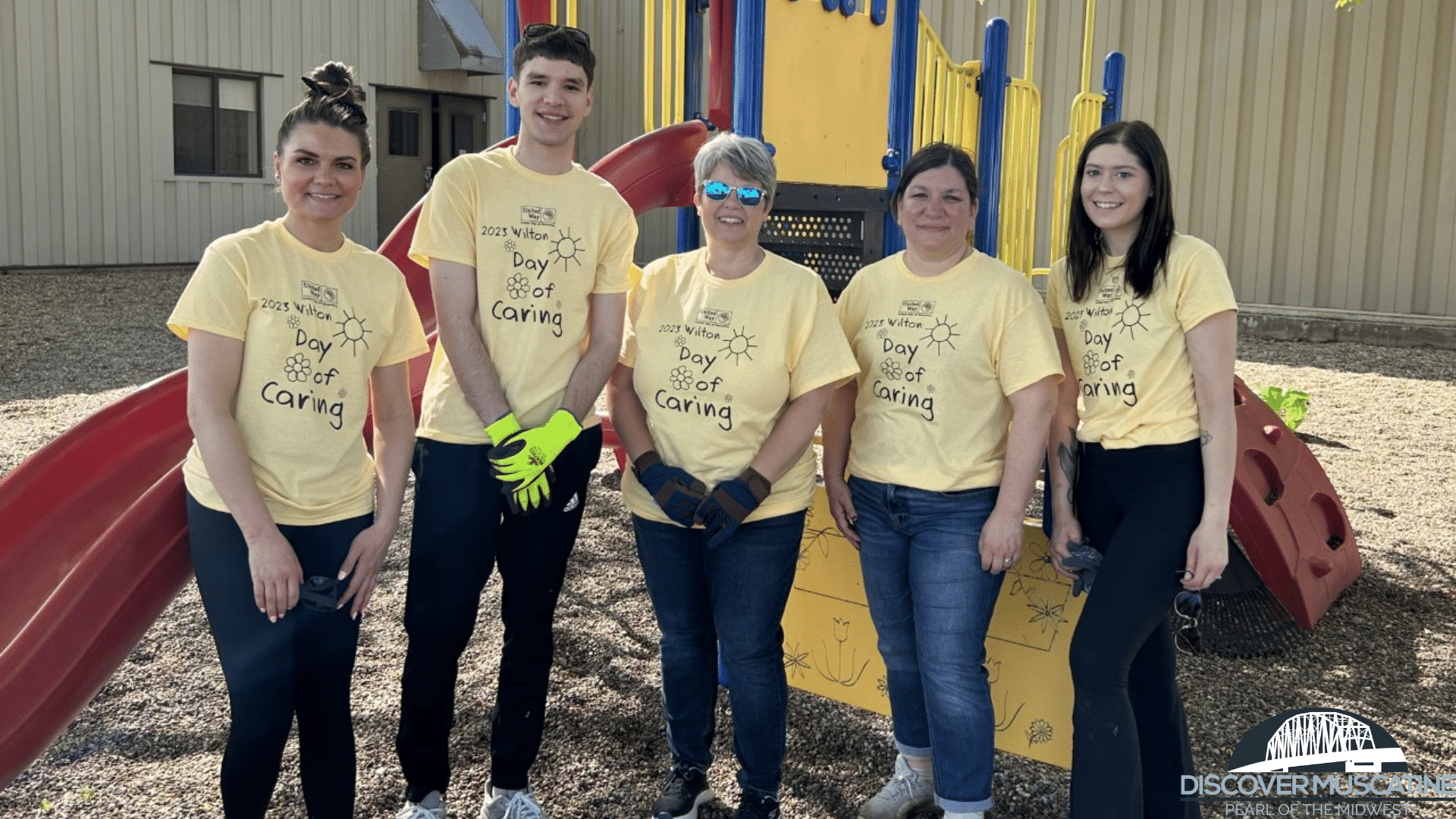 volunteers get involved with first wilton day of caring