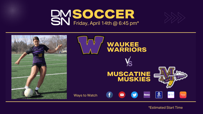 Muscatine Girls Soccer hosts Waukee Warriors