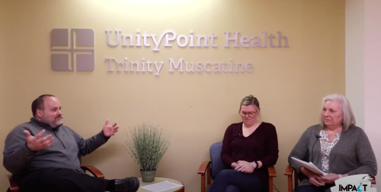 Wellness Wednesday @ UnityPoint Trinity Muscatine with Thresa Fix and Lindsey Phillips