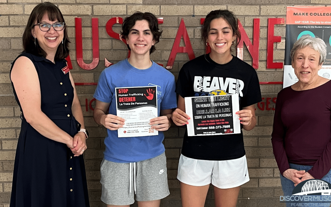 Human trafficking poster competition winners