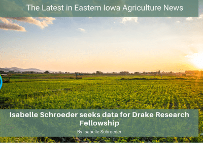 Isabelle Schroeder seeks data for Drake Research Fellowship