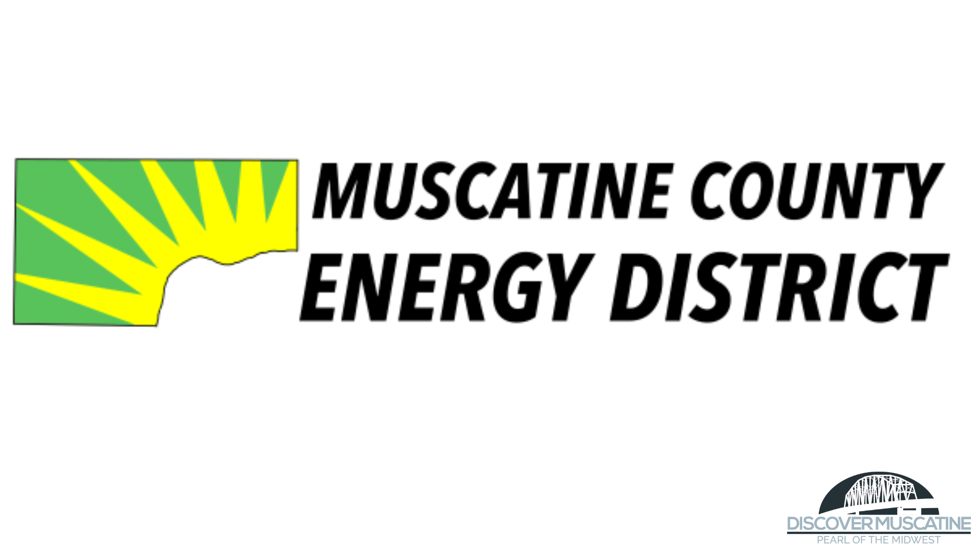 muscatine county energy district is organized