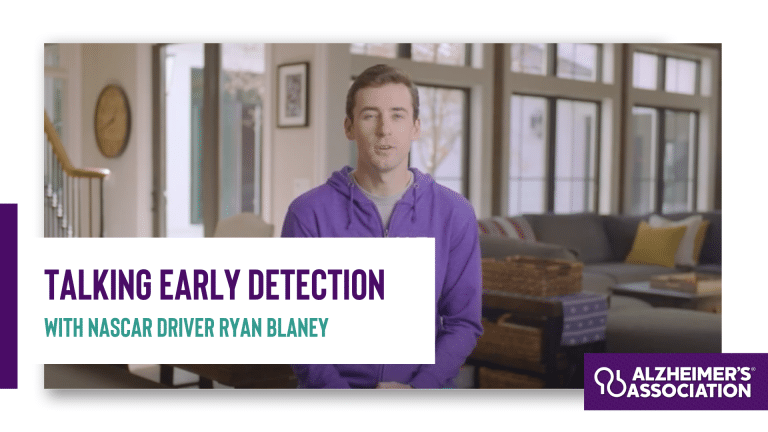 Talking Early Detection with NASCAR Driver Ryan Blaney