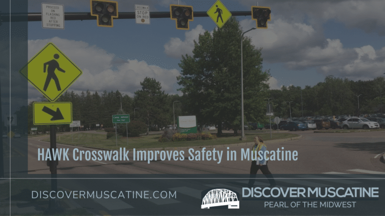 HAWK System Enhances Safety for Pedestrians and Bicyclists in Muscatine