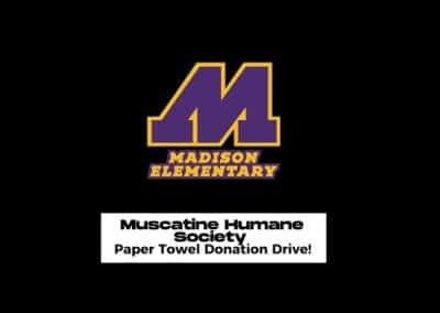 Madison Paper Towel Donation 2024