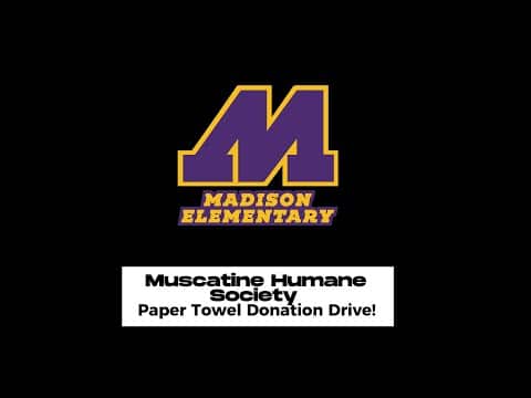 Madison Paper Towel Donation 2024 | Muscatine Community School District