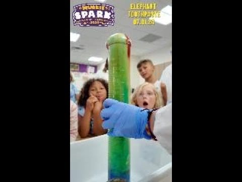Muskie SPARK Elephant Toothpaste! | Muscatine Community School District