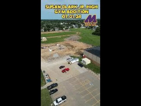 Susan Clark Jr. High Gym Addition (07.01.24) | Muscatine Community School District