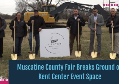 Muscatine County Fair Breaks Ground on Kent Center Event Space