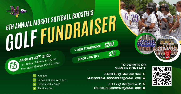 Tee Off for a Cause: Muskie Softball Boosters Host 6th Annual Golf Fundraiser