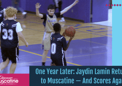 One Year Later: Jaydin Lamin Returns to Muscatine — And Scores Again